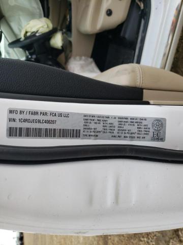 Photo 10 from auction – 2020 DODGE DURANGO CI with VIN 1C4RDJEG9LC406207