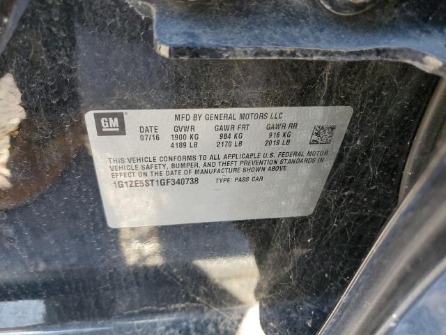 Photo 10 from auction – 2016 CHEVROLET MALIBU LT with VIN 1G1ZE5ST1GF340738