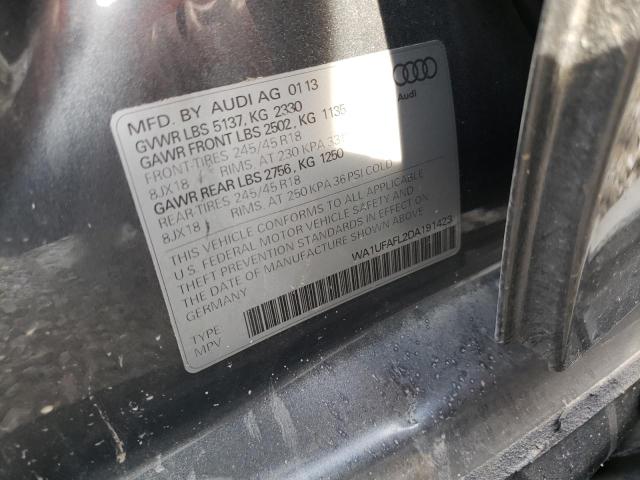 Photo 10 from auction – 2013 AUDI A4 ALLROAD with VIN WA1UFAFL2DA191423