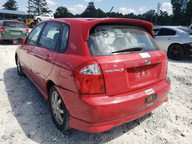 Photo 3 from auction – 2006 KIA SPECTRA5 with VIN KNAFE161X65361343