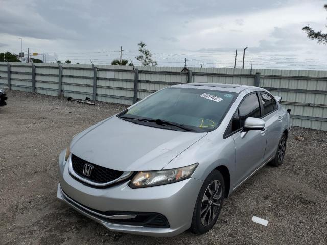 Photo 2 from auction – 2015 HONDA CIVIC EX with VIN 19XFB2F8XFE105657