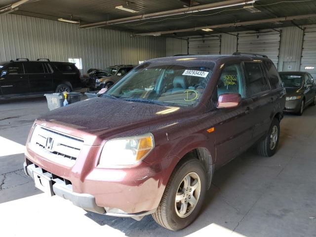 Photo 2 from auction – 2007 HONDA PILOT EXL with VIN 5FNYF18707B001184
