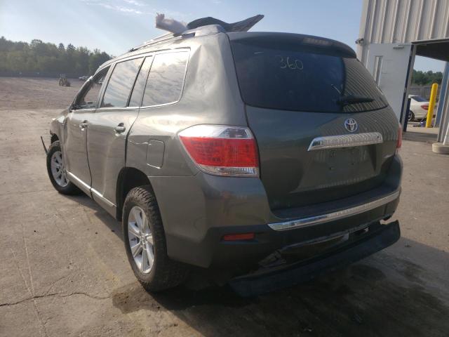 Photo 3 from auction – 2011 TOYOTA HIGHLANDER with VIN 5TDBK3EH8BS084524