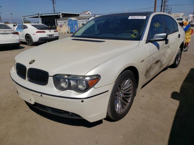 Photo 2 from auction – 2005 BMW 745 LI with VIN WBAGN63575DS58667