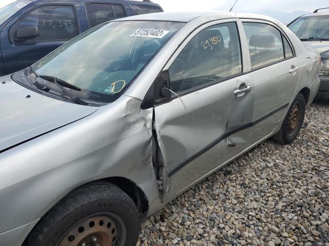 Photo 9 from auction – 2004 TOYOTA COROLLA with VIN JTDBR32E542029304