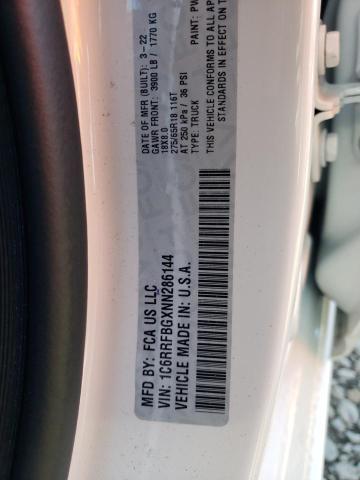 Photo 10 from auction – 2022 RAM 1500 BIG H with VIN 1C6RRFBGXNN286144