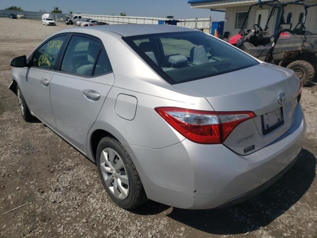 Photo 3 from auction – 2014 TOYOTA COROLLA L with VIN 2T1BURHE1EC201050