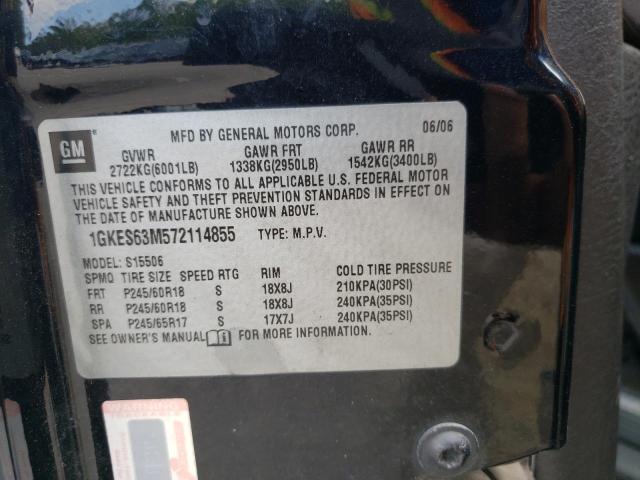Photo 10 from auction – 2007 GMC ENVOY DENA with VIN 1GKES63M572114855