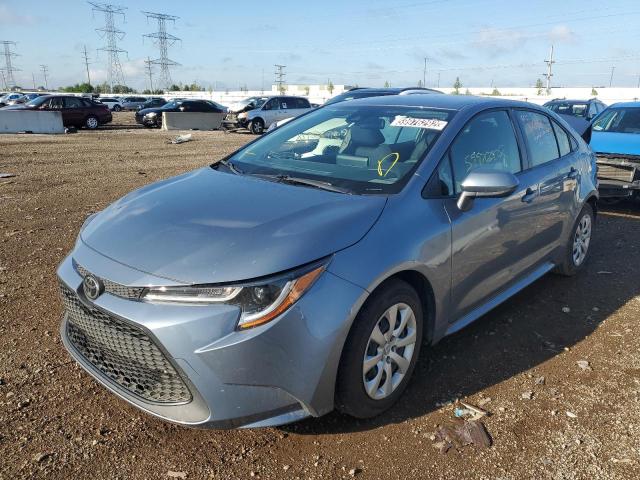 Photo 2 from auction – 2021 TOYOTA COROLLA LE with VIN JTDEPMAE8MJ158394