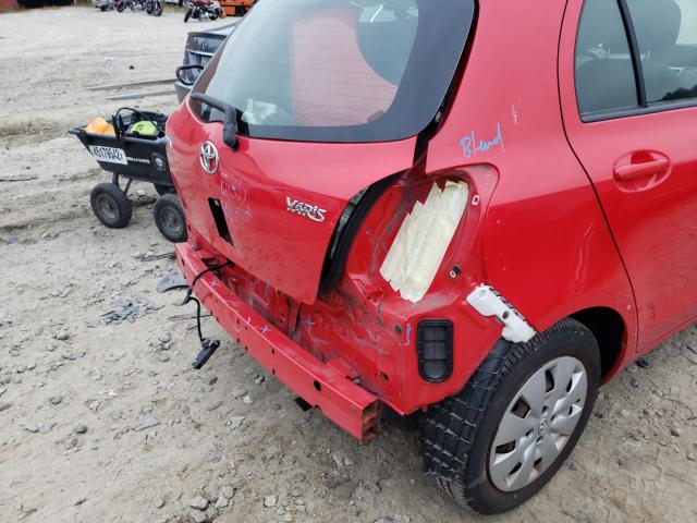 Photo 9 from auction – 2010 TOYOTA YARIS with VIN JTDKT4K30A5288539
