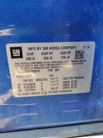 Photo 10 from auction – 2015 BUICK ENCORE with VIN KL4CJASB3FB096101