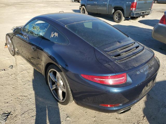 Photo 3 from auction – 2014 PORSCHE 911 CARRER with VIN WP0AA2A99ES106100