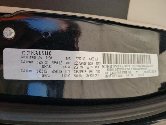 Photo 10 from auction – 2020 CHRYSLER PACIFICA L with VIN 2C4RC1GG5LR162885