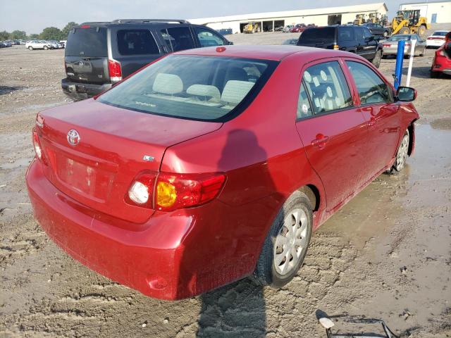 Photo 4 from auction – 2009 TOYOTA COROLLA BA with VIN JTDBL40E59J019749