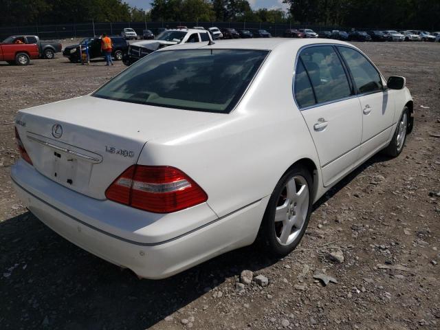 Photo 4 from auction – 2004 LEXUS LS 430 with VIN JTHBN36F940134601