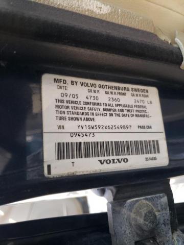 Photo 10 from auction – 2006 VOLVO V70 2.5T with VIN YV1SW592X62549897