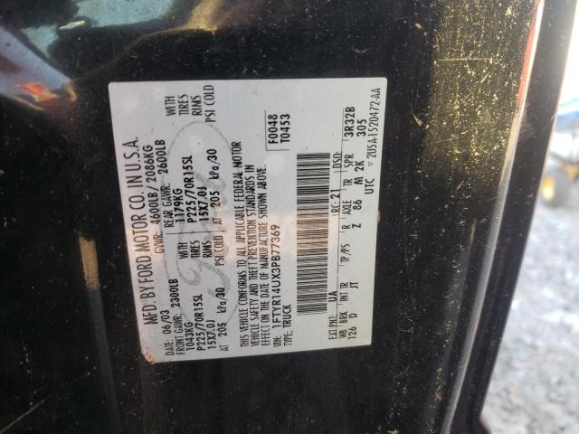 Photo 10 from auction – 2003 FORD RANGER SUP with VIN 1FTYR14UX3PB77369