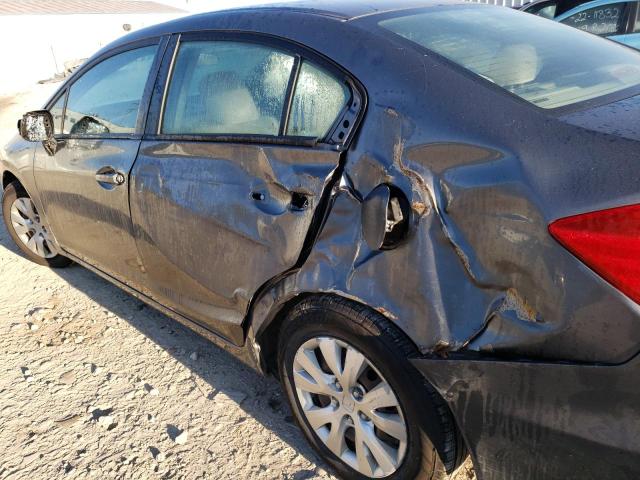 Photo 9 from auction – 2012 HONDA CIVIC LX with VIN 19XFB2F58CE071767