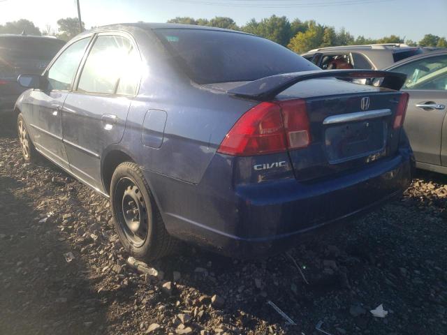 Photo 3 from auction – 2002 HONDA CIVIC with VIN 2HGES26802H567155