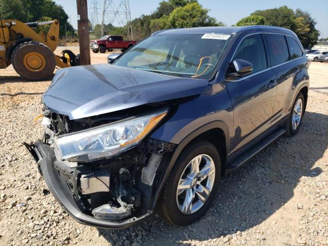 Photo 2 from auction – 2015 TOYOTA HIGHLANDER with VIN 5TDYKRFH0FS078055