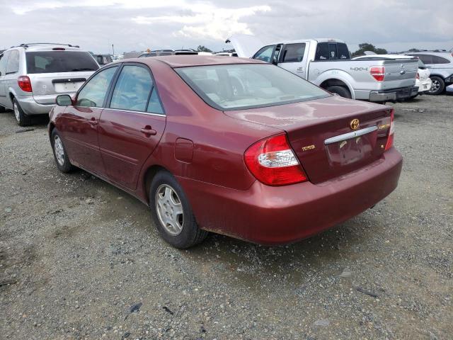 Photo 3 from auction – 2002 TOYOTA CAMRY LE with VIN 4T1BF30K52U021072