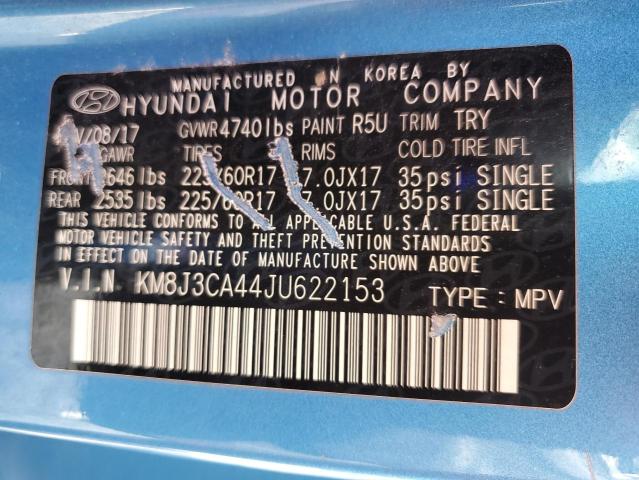 Photo 10 from auction – 2018 HYUNDAI TUCSON SEL with VIN KM8J3CA44JU622153