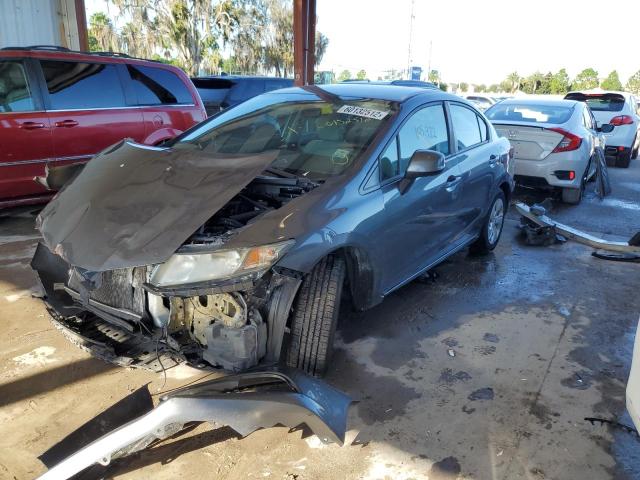 Photo 2 from auction – 2013 HONDA CIVIC LX with VIN 2HGFB2F57DH597136