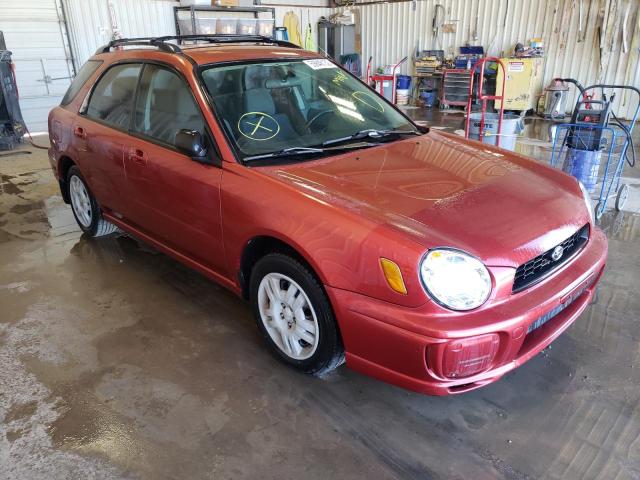 SUBARU IMPREZA TS 2003 with VIN JF1GG65583H800770 - Photo from auction