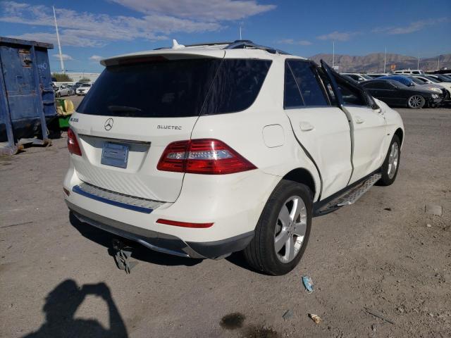 Photo 4 from auction – 2012 MERCEDES-BENZ ML 350 BLU with VIN 4JGDA2EB3CA001013