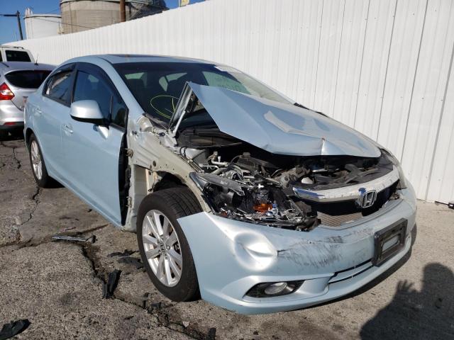 Photo 1 from auction – 2012 HONDA CIVIC EXL with VIN 19XFB2F95CE306709