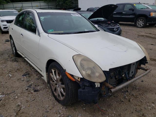 INFINITI G35 2005 with VIN JNKCV51FX5M308533 - Photo from auction