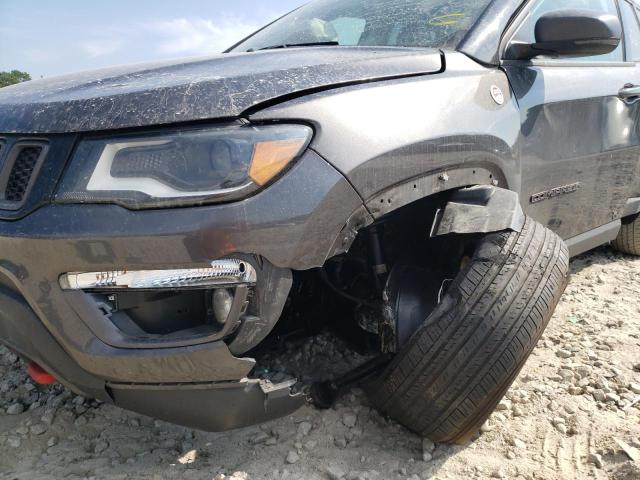 Photo 9 from auction – 2017 JEEP COMPASS TR with VIN 3C4NJDDB6HT666137