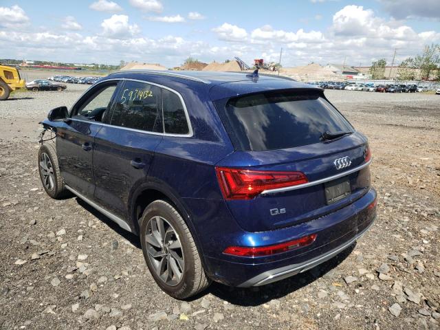 Photo 3 from auction – 2021 AUDI Q5 PREMIUM with VIN WA1BAAFY3M2016965
