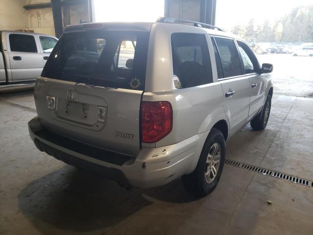 Photo 4 from auction – 2004 HONDA PILOT EXL with VIN 2HKYF18624H549983