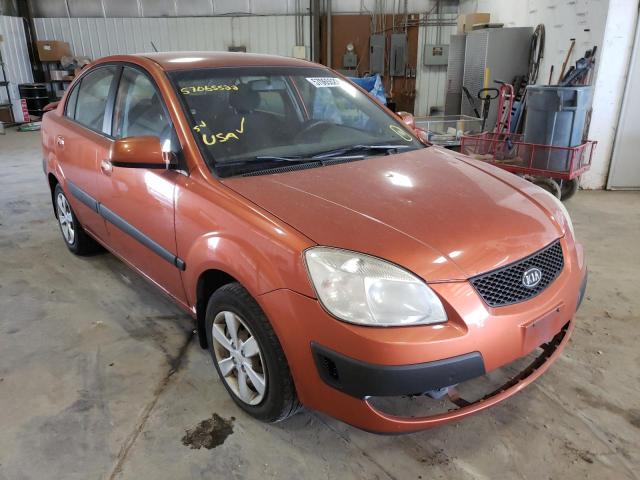 KIA RIO BASE 2008 with VIN KNADE123786329087 - Photo from auction