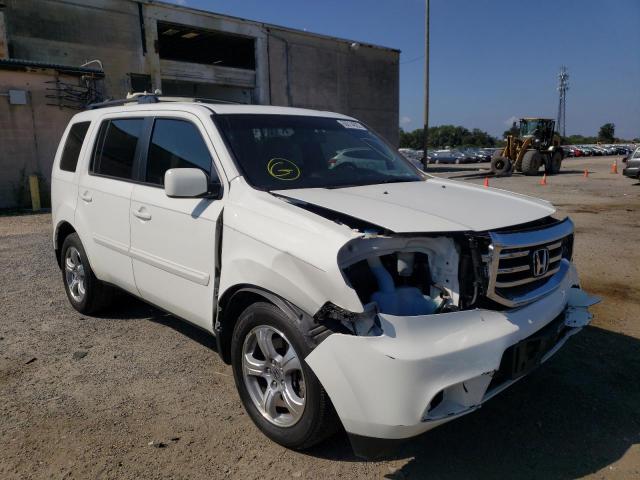 HONDA PILOT EXL 2012 with VIN 5FNYF3H57CB021159 - Photo from auction