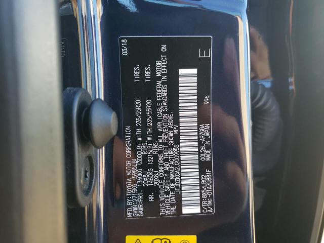 Photo 10 from auction – 2018 LEXUS RX 350 L with VIN JTJDZKCA2J2009955