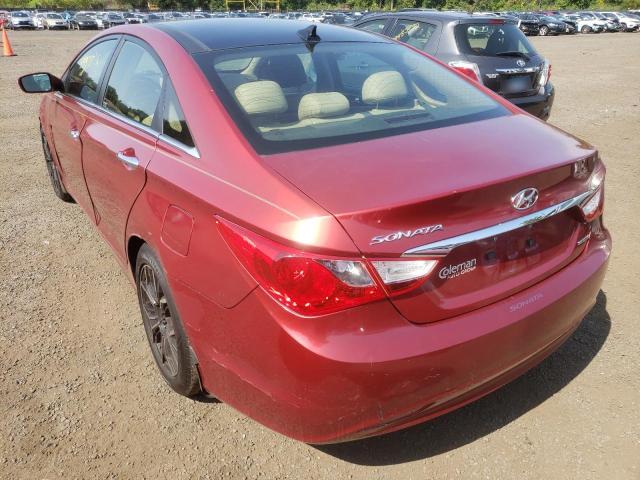 Photo 3 from auction – 2013 HYUNDAI SONATA SE with VIN 5NPEC4ACXDH654574
