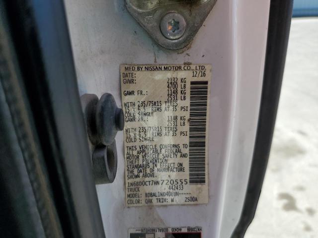 Photo 10 from auction – 2017 NISSAN FRONTIER S with VIN 1N6BD0CT7HN720555