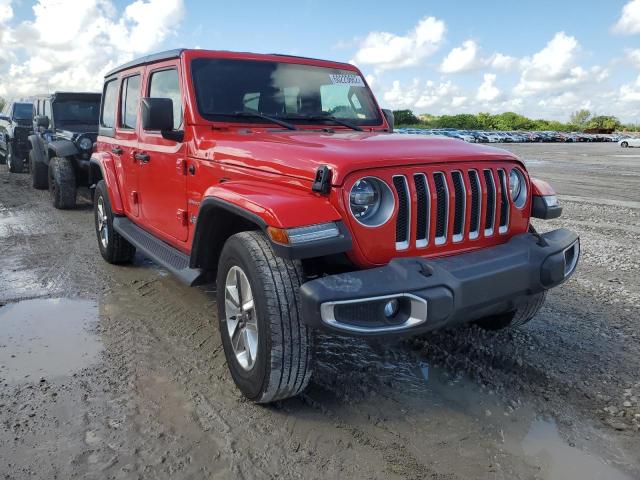 JEEP WRANGLER U 2018 with VIN 1C4HJXEN3JW225430 - Photo from auction