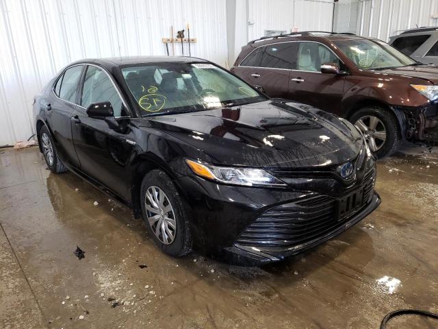TOYOTA CAMRY LE 2020 with VIN 4T1C31AK8LU529036 - Photo from auction
