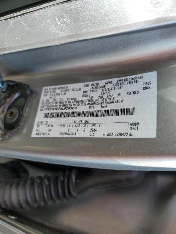 Photo 10 from auction – 2020 FORD F150 SUPER with VIN 1FTEW1EP6LFC03296