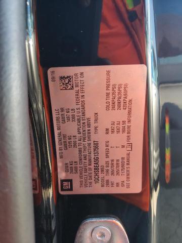 Photo 10 from auction – 2016 CHEVROLET COLORADO with VIN 1GCHSBEA5G1375607