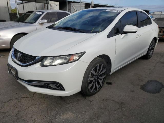 Photo 2 from auction – 2014 HONDA CIVIC EXL with VIN 19XFB2F95EE240200