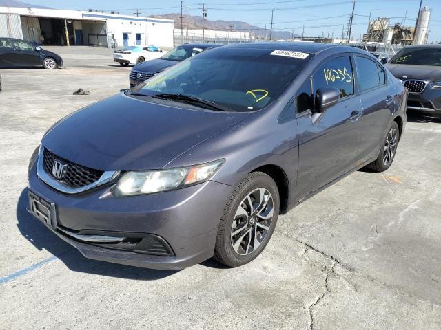 Photo 2 from auction – 2014 HONDA CIVIC EX with VIN 19XFB2F88EE266426