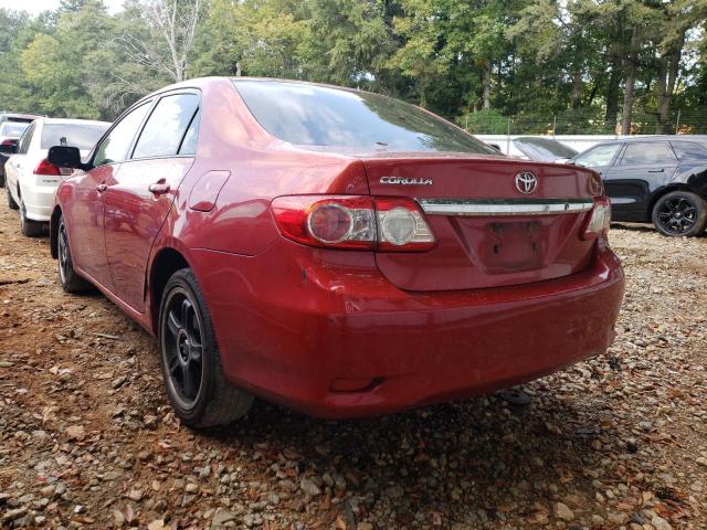Photo 3 from auction – 2012 TOYOTA COROLLA BA with VIN JTDBU4EE3C9170877