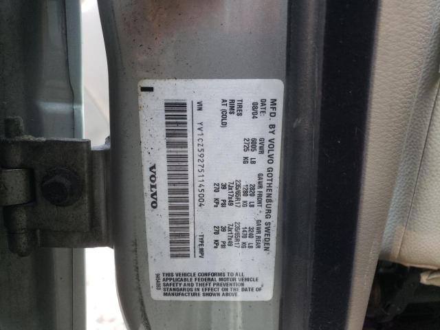 Photo 10 from auction – 2005 VOLVO XC90 with VIN YV1CZ592751145004