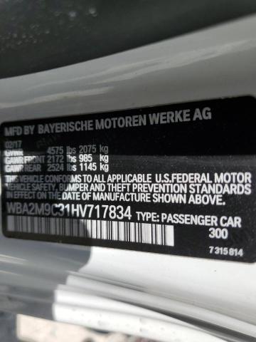 Photo 10 from auction – 2017 BMW 230XI with VIN WBA2M9C31HV717834