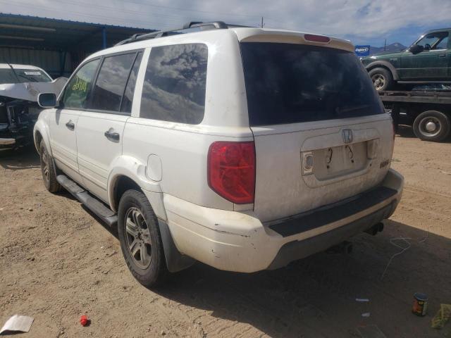 Photo 3 from auction – 2004 HONDA PILOT EXL with VIN 2HKYF18554H539679