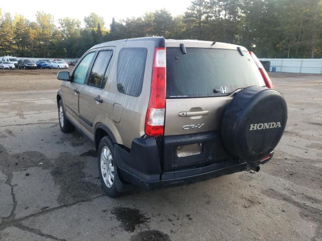 Photo 9 from auction – 2006 HONDA CR-V EX with VIN SHSRD78886U403757
